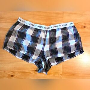 Victoria's Secret Plaid Lounge Shorts